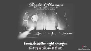 Lyrics  Vietsub  One Direction  Night changes [upl. by Pulcheria]