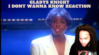 Gladys Knight I Dont Want To Know Reaction [upl. by Alhak816]