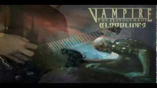 Vampire The Masquerade Bloodlines  Hollywood Theme  Full guitar cover  solo [upl. by Iadrahc]