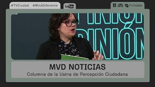 MVD Noticias  Columna de la Usina de Percepción Ciudadana [upl. by Garretson652]