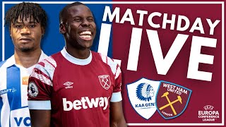 KAA GENT 11 WEST HAM  MATCHDAY LIVE STREAM  EUROPA CONFERENCE LEAGUE [upl. by Susan]