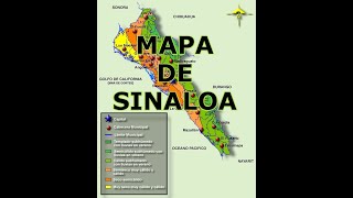 MAPA DE SINALOA [upl. by Zacherie]