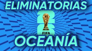 🛑SORTEO ELIMINATORIAS OCEANIA🏆MUNDIAL 2026⚽ [upl. by Mac]