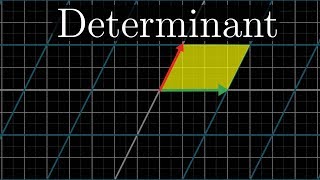 The determinant  Chapter 6 Essence of linear algebra [upl. by Koren]