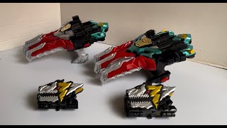 PR98 Review and Comparison Dino Knight Morpher Power Rangers Dino Fury [upl. by Mariana723]