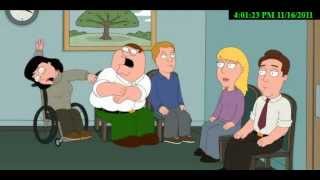 Peter Griffin get scared autistic lady [upl. by Mcwherter]