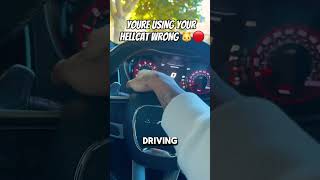 STOP USING ECO MODE IN YOURE HELLCAT srt hellcat mopar srtpowered redeye trending reels [upl. by Rosalee]