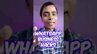 WhatsApp Business Hacks 😎 WhatsappBusinessHacksOnlineBusinesswhatsappForBusiness [upl. by Ydolem]