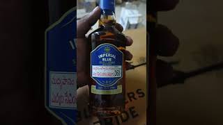 Imperial Blue whisky half 360 in andhrapradesh whisky alcohol trending alcohol [upl. by Tengler]