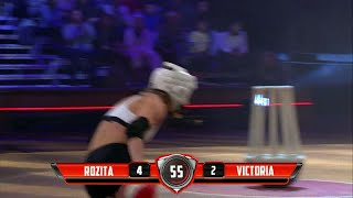 Viktoria Larsson och Rozita Kyan är överlägsna i attackbollen  Gladiatorerna TV4 [upl. by Brink]