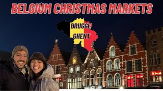 Bruges  Gent Tarihi Sokakları  Belçika Vlog 🇧🇪 [upl. by Gausman]