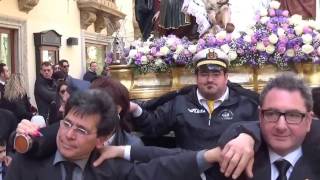 PROCESSIONE DEI MISTERI DI TRAPANI 3 4 APRILE 2015 [upl. by Irrehc]