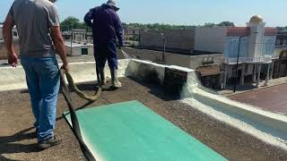 SPRAY FOAM ROOFING [upl. by Lomasi]