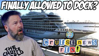 THE VIKING CRUISE FROM HELL  DID ORION FINALLY GET TO DOCK TODAYS CRUISE NEWS FIX 122023 [upl. by Orville]