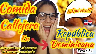 Así es la comida callejera en republicadominicana ¡¡QUE HAMBRElorenahm03 [upl. by Dnumde]