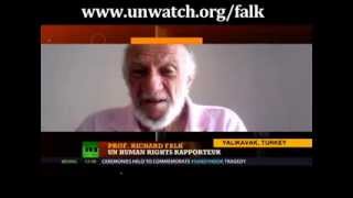 UN official Richard Falk calls Israel quotgenocidalquot [upl. by Liesa24]