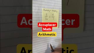 Accuplacer Math Test Prep  arithmetic math section accuplacer collegeboard arithmetic [upl. by Llahsram]