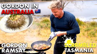 Gordon Ramsay Makes Sea Urchin Scrambled Eggs in Australia  Scrambled [upl. by Namaan]