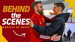 💛❤️ LE PRIME ORE DI DANIELE DE ROSSI DA ALLENATORE DELLA ROMA  BEHIND THE SCENES [upl. by Sinnaiy564]