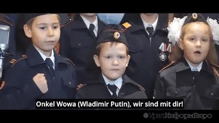 Russisches Lied quotDjadja wowa my s tobojquot Onkel Wowa wir sind mit dir PROPAGANDA [upl. by Ahslek]