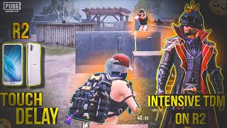 Intensive TDM 🔥 Touch Delay Aquos R2  PUBG MOBILE  ExChuzza [upl. by Anelrad]