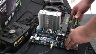 3Way SLI on GeForce GTX680 Graphics Cards by ASUS [upl. by Aida]