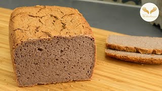 Nur 4 Zutaten und 1 Stunde für dieses glutenfreie Brot [upl. by Eelyam]