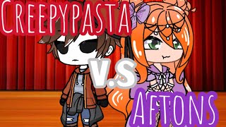 Creepypasta VS Aftons Singing Battle [upl. by Yelehsa]