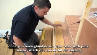 How to Create Future Home Repairs by Notching Stringers for Kickers [upl. by Morvin]