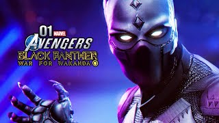 Marvels Avengers Czarna Pantera 🐆 Odc 1 CZARNA PANTERA Gameplay PL PS5 4K [upl. by Trebla]