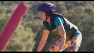 Cheese Ball Molly Sanborn on Wipeout Round 2 [upl. by Pagas915]