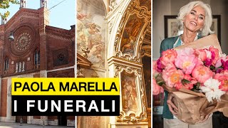 Paola Marella i funerali lunedì 24 settembre presso la chiesa di San Marco a Milano [upl. by Saberhagen]