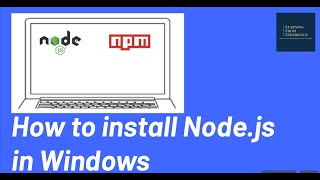 How to install node js in Windows 2024 [upl. by Columbus678]