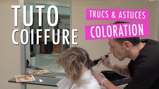 Blondes  Colorations trucs et astuces  Tuto coiffure [upl. by Cower485]