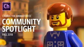 Character Animator Community Spotlight Fall 2018 [upl. by Cirdes]