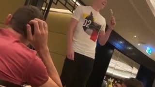 Scott McTominay smashes Manchester United initiation song [upl. by Myrt]