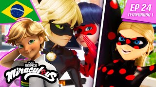 🇧🇷 MIRACULOUS  🐞 ANTIBUG 🐾  Episódio completo ▶️ Temporada 1 Ep 24  Português BRASIL 🇧🇷 [upl. by Dalila]