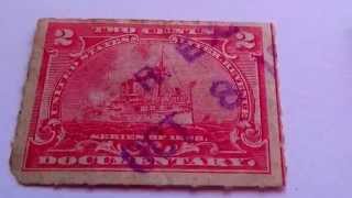 Late 1800s USA Postage Stamps [upl. by Lolly]