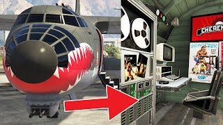 BEST PLANE EVER GTA 5 quotRM10 BOMBUSHKAquot 7500000 SMUGGLERS RUN DLC SPENDING SPREE [upl. by Eiralc]