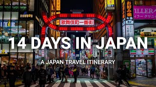 How to Spend 14 Days in Japan  A Japan Travel Itinerary [upl. by Eciuqram]