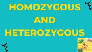 Homozygous and Heterozygous  in Hindi easy [upl. by Gundry483]