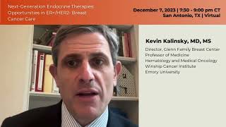 Opportunities in ERHER2 Breast Cancer Care  Kevin Kalinsky MD MS [upl. by Elamrej]