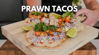 How To Make Shrimp Prawn Tacos In 25 Minutes [upl. by Einamrej]