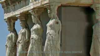 The Erechtheion 3D The old Palladas temple [upl. by Arraeic]