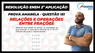 Enem 2023  2ª Aplicação  Um reservatório que abastece uma região urbana está com uma quantidade [upl. by Kelton]