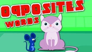 Opposites Song  Kids Nursery Rhymes  Learn Opposites [upl. by Cindelyn25]