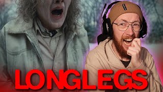 Watching LONGLEGS for the FIRST TIME  Movie Reaction [upl. by Nivaj]