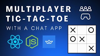 Build a Full Stack Multiplayer Tic Tac Toe with a Realtime Chat  Authentication  ReactJS [upl. by Thirzi]