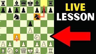 Live Ponziani Opening Lesson AND Free Tournament on Chesscom with Nelson 3Nf6 Variation Only [upl. by Nina]