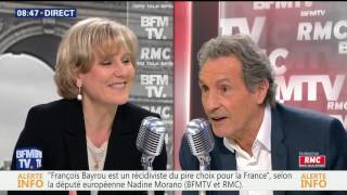 Nadine Morano face à Bourdin direct [upl. by Hildegard]